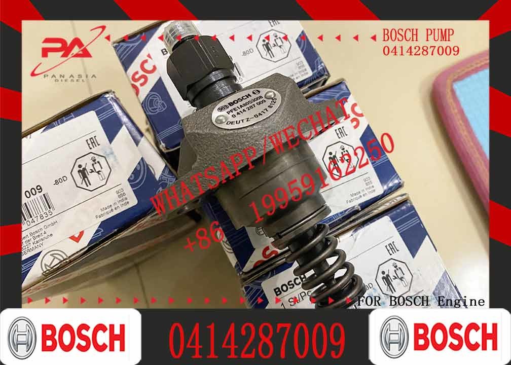 Diesel common rail unit pump fuel injection pump 04178125 0414287009 0414 287 009 For DEUTZ 1011 Engine BF4L1011F