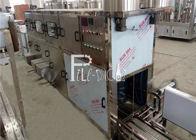 300 BPH SUS 316 Monoblock 5 Gallon Water Bottling Machine
