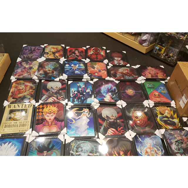 One Piece 3D Lenticular Poster Animation Characters Luffy And Zoro Prints