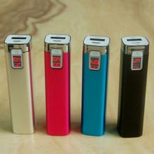  Portable Powerbank For Mobile Phone Low Price 2600mah Lipstick Power Bank Manufactures