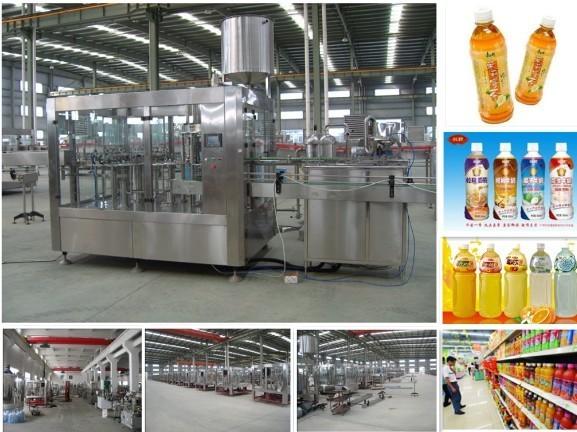 Semi Auto Filling Juice Bottling Machine High Productivity Beverage Bottling