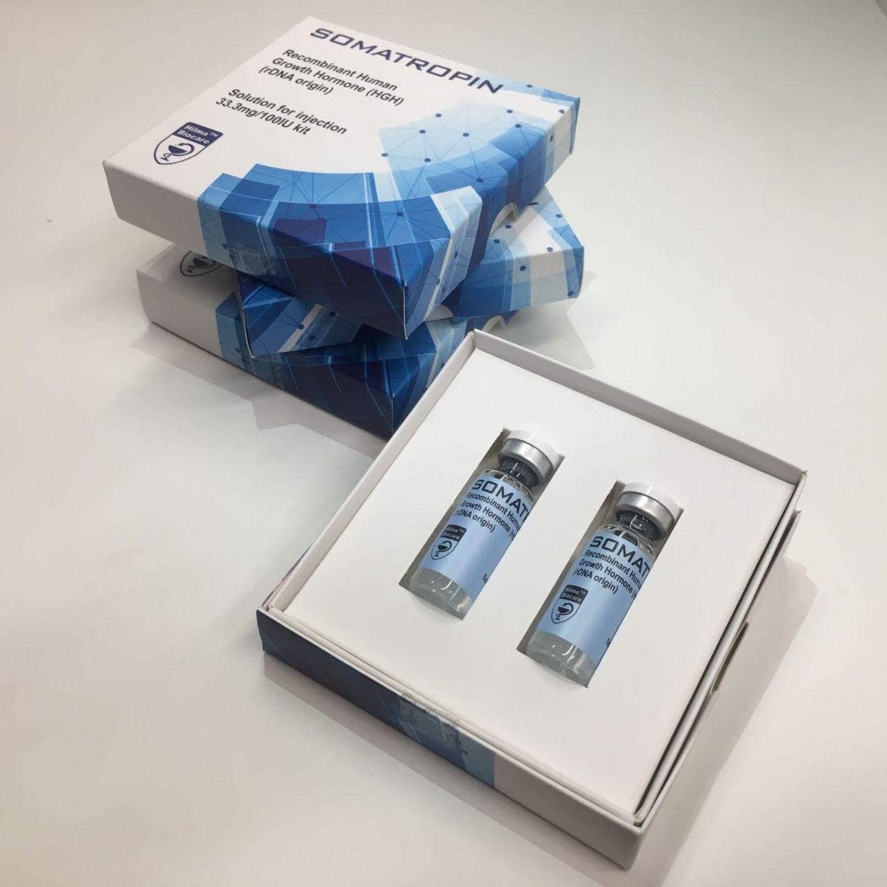 White 30mm Length Vial Pharmaceutical Packaging Box Matt Lamination