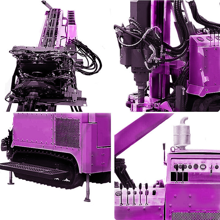 Geological Hydraulic Sonic Drill Rig Diamond Sampling Drilling Machine