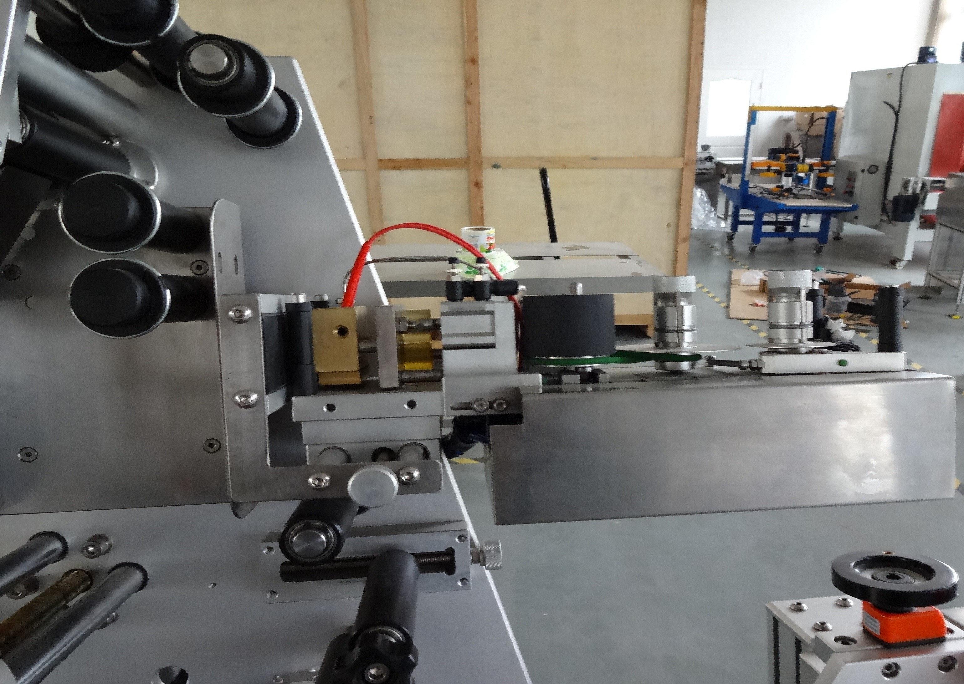High Speed 10ml Vial Labeller Ampoule Labeling Machine