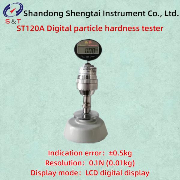 0.1N (0.01kg) Resolution Digital Particle Hardness Tester ST120A Indication