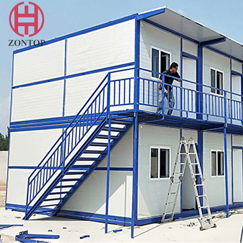 Zontop Economic Price Detachable Quick Build Living Space Modular House 20ft Prefab Bolt Container