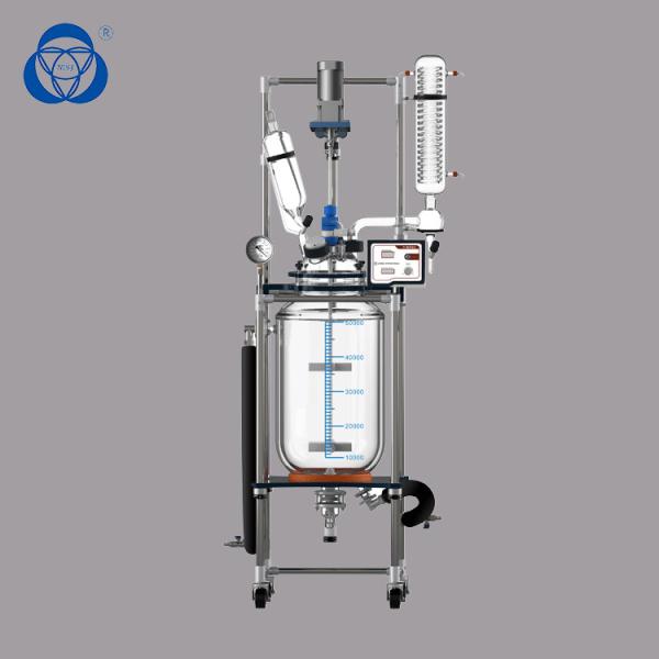 100L Stainless Steel Chemical Reactor Kettle Borosilicate Glass Reactor Eco