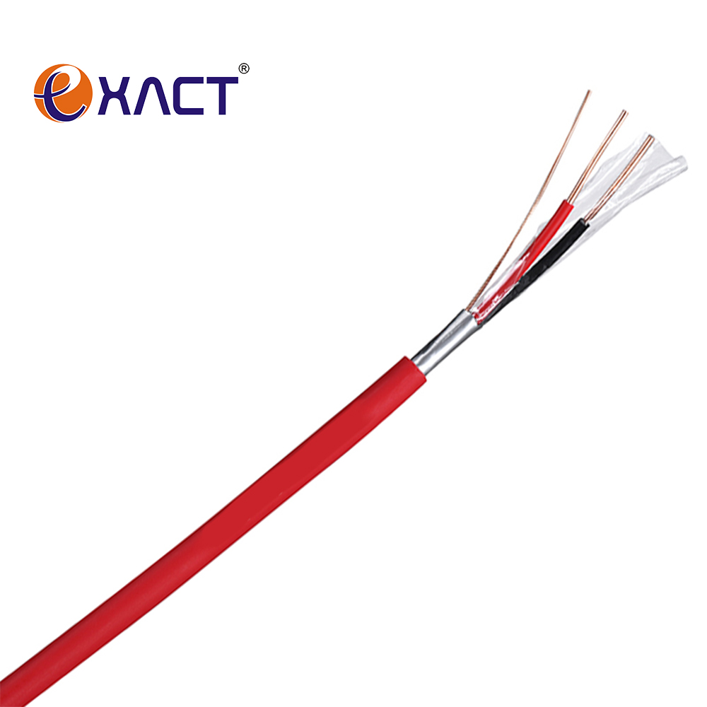 EN50200 PH30/120 Europe Market 2 Core 1.5mm2 Al/Foil Shielded Fire Alarm/Resistant Cable