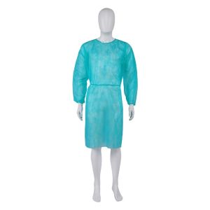 High Quality PP material Lightweight and Economical Disposable Isolation Gown