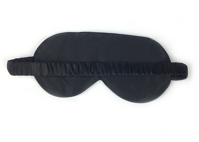 Lightproof Embroidery Silk Satin Sleep Mask Travel Eye Mask Custom Design