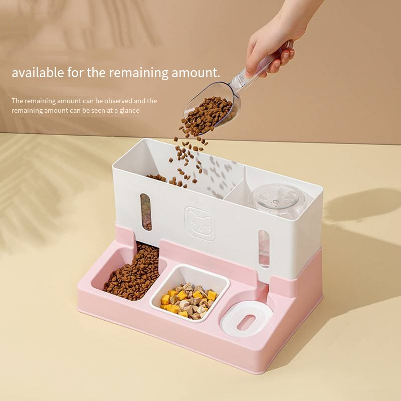 Pet Drinker Cat Automatic Smart Refill Feeder Dog Dog Cat Bowl Dog Bowl Combination