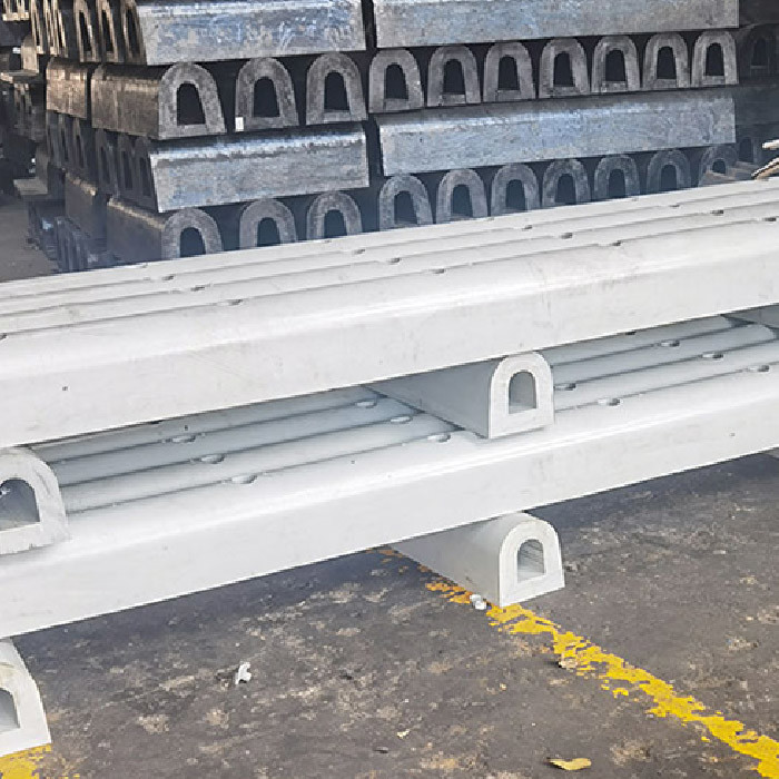 Customized Dock D Type Fenders Tugboat Rubber Fender For Porting