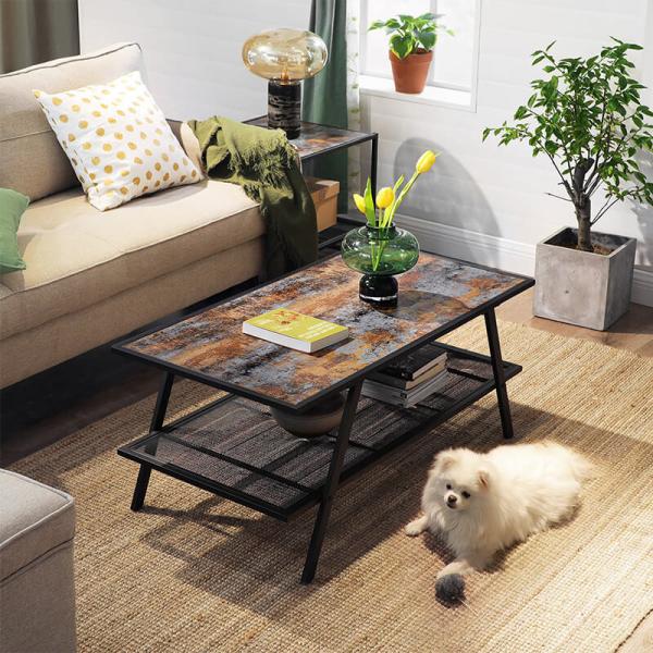 Vintage Industrial Design Coffee Table, Unique Industrial Coffee Table For Sale,