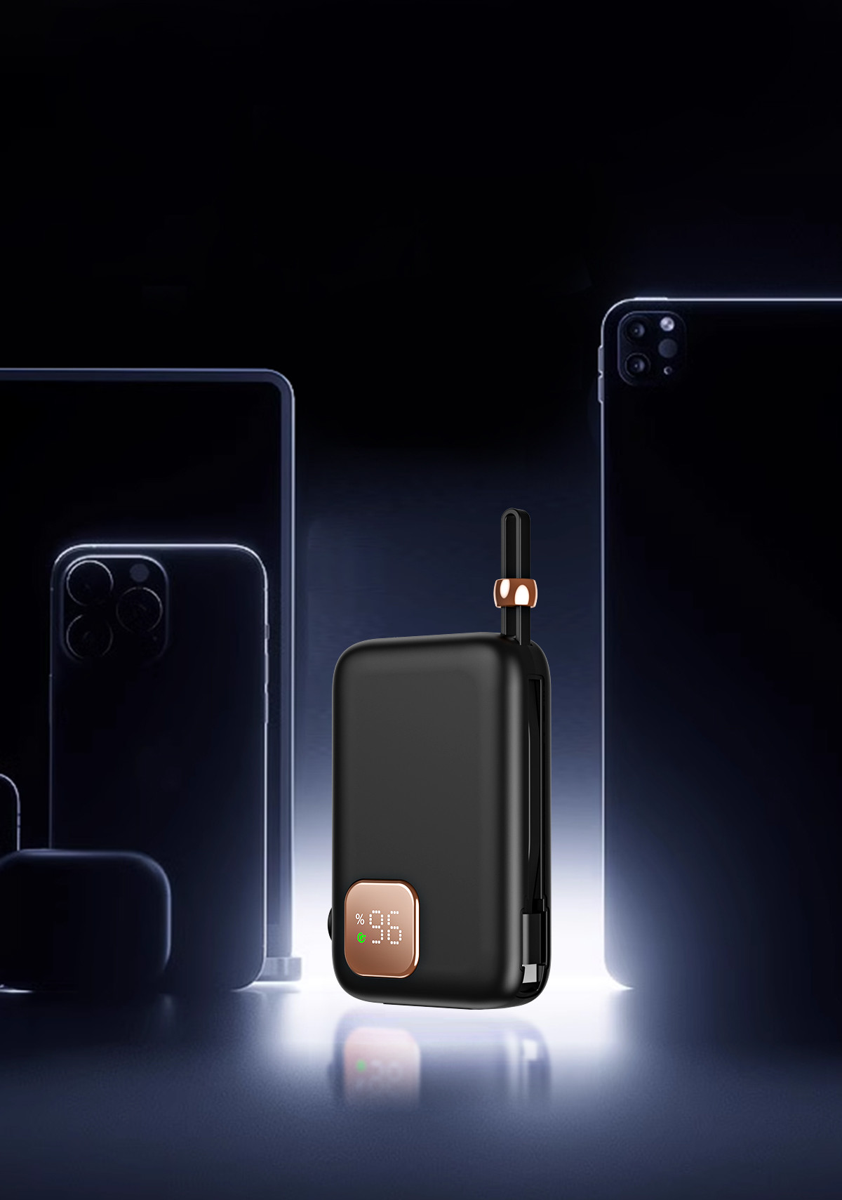 Magnetic Wireless Power Bank Charger 22.5w Pd 10000mah For Iphone Mobile Phone
