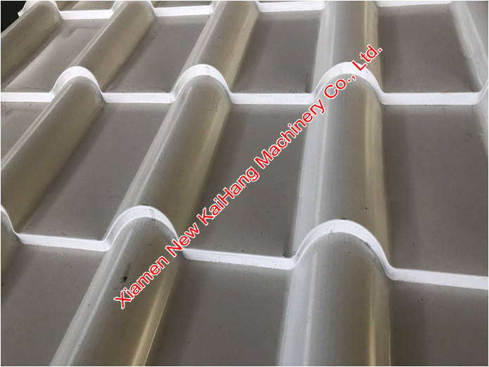 0.4mm 0.5mm 0.6mm Bamboo Tile Roof Roll Forming Machine