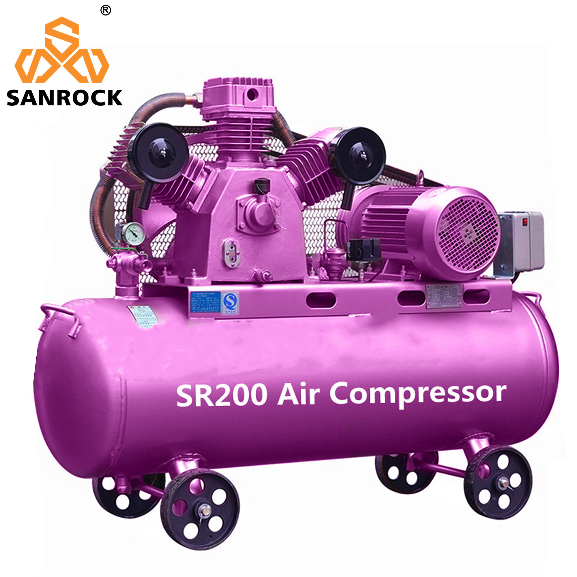 Direct Driven Air Compressor 20HP Piston Air Compressors Electric Air Compressor Machine