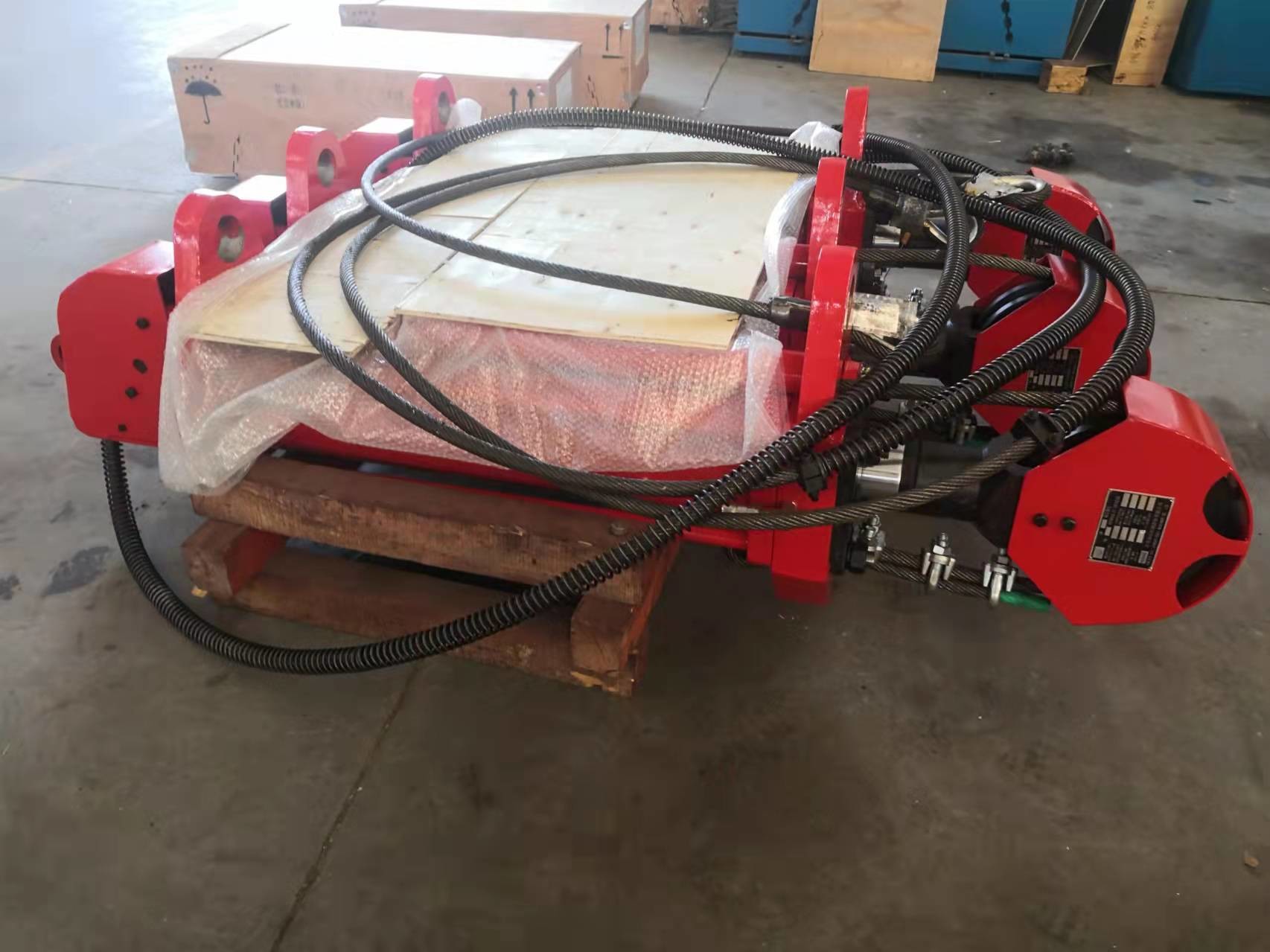 API 8C Pulling Tools YM Series Hydraulic Cathead Drilling Rig Spare Parts Rotary Cathead