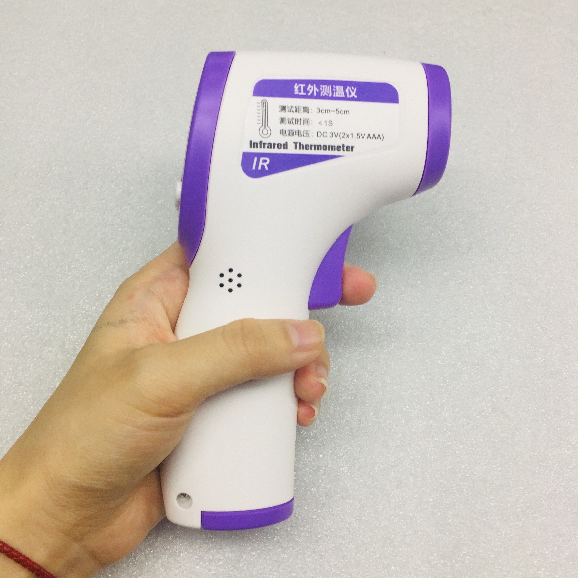 Temperature Proofread Data Collector Infrared Forehead Thermometer