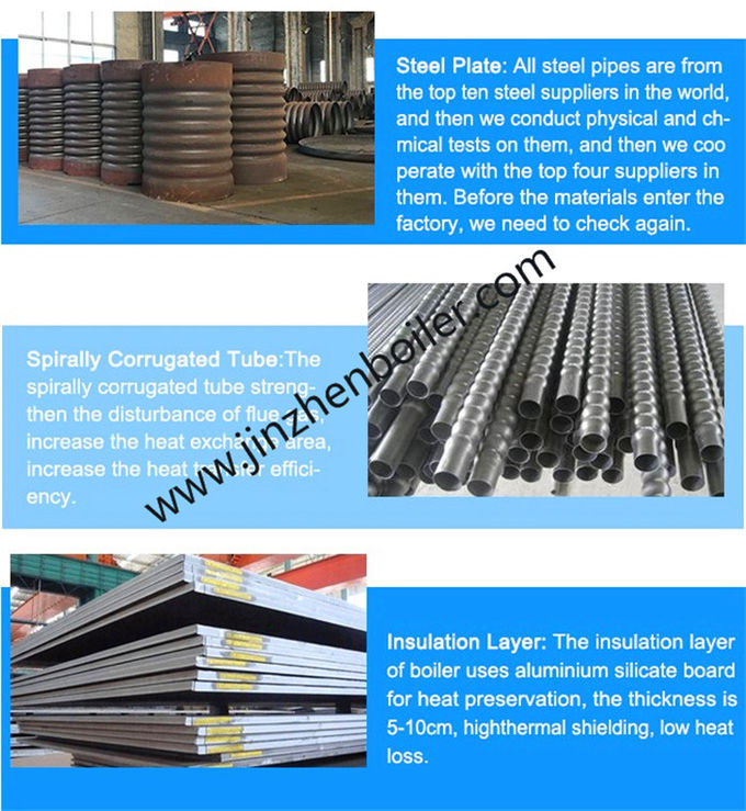 Industrial Oil Or Gas Fired Horizontal Steam Boiler For Heating System Poultry House