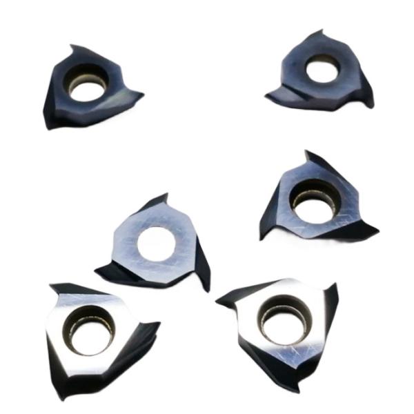 China Narrow / Wide Cutting Tools Carbide Threading Inserts With Coarse / Fine Thread Pitch on sale China Narrow / Wide Cutting Tools Carbide Threading Inserts With Coarse / Fine Thread Pitch on sale