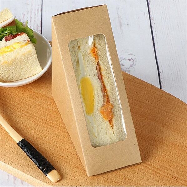 Wholesale custom Paper Cookies packing Cake Box with PVC window,Wholesale Plastic Square Birthday Wedding Packaging Clea