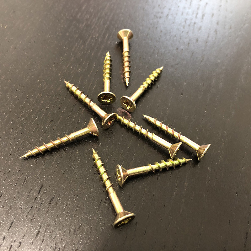 M4.0x30MM MDF Fiberboard Screw Pozi Countersunk Chipboard Screw
