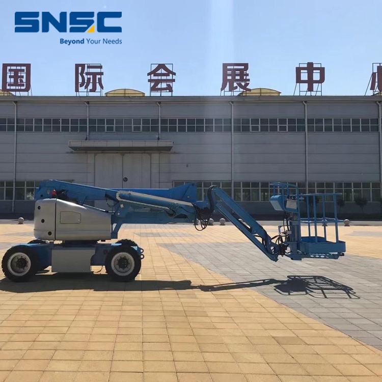 8000 kg Aerial Telescopic Boom Lifts with Overall Dimensions of 8.27*2.38*2.3m