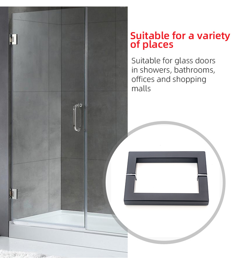 Modern Design 304 Stainless Steel Door Window Handles for Shower Enclosure Glass Door