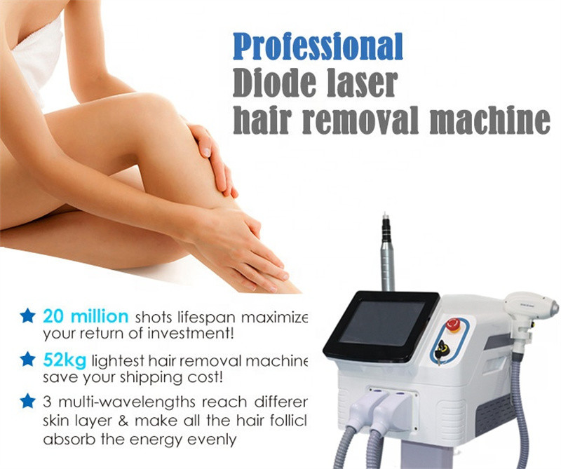 Spa 808 Nm Diode Laser Machine 2 In 1 Hair Removal And Picosecond Tattoo Removal