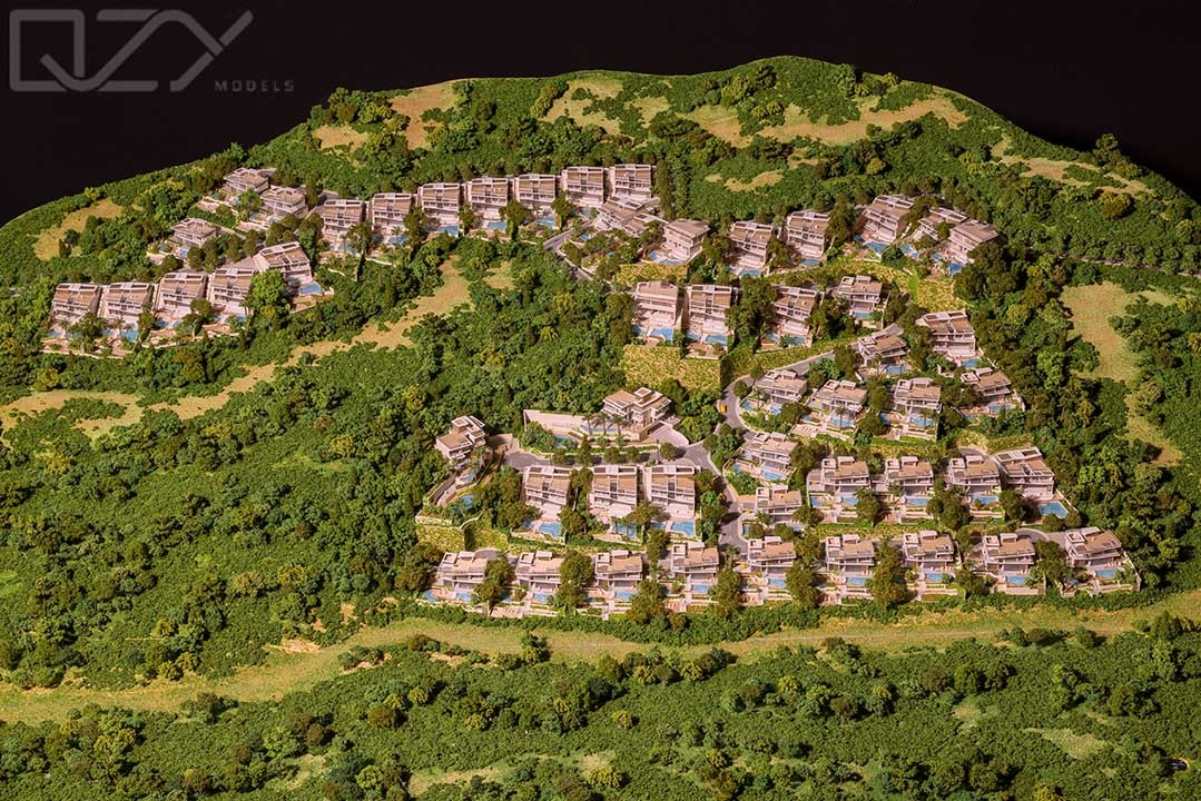 1/400 Spain-Tierra Viva Architectural Model Three-dimensional Presentation