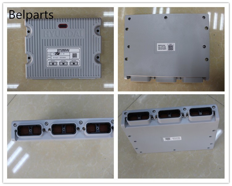 Hyundai Excavator Spare Parts R210LC-9 ECU Controller 21Q6-32105 21Q6-32102 Excavator CPU Box