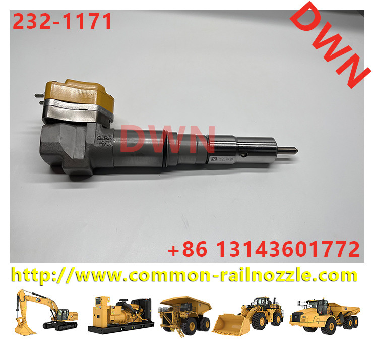 Common Rail 3412E Diesel Engine Fuel Injector 232-1171 2321171 10R-1267 10R1267