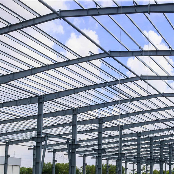 Large Span Light Steel Structure Building Workshop with Crane Beam