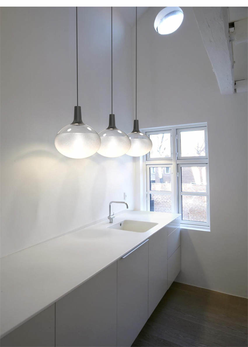 postmodern ball designer pendant lights living room bedroom offcie Dee Glass Pendant Lamp(WH-GP-152)
