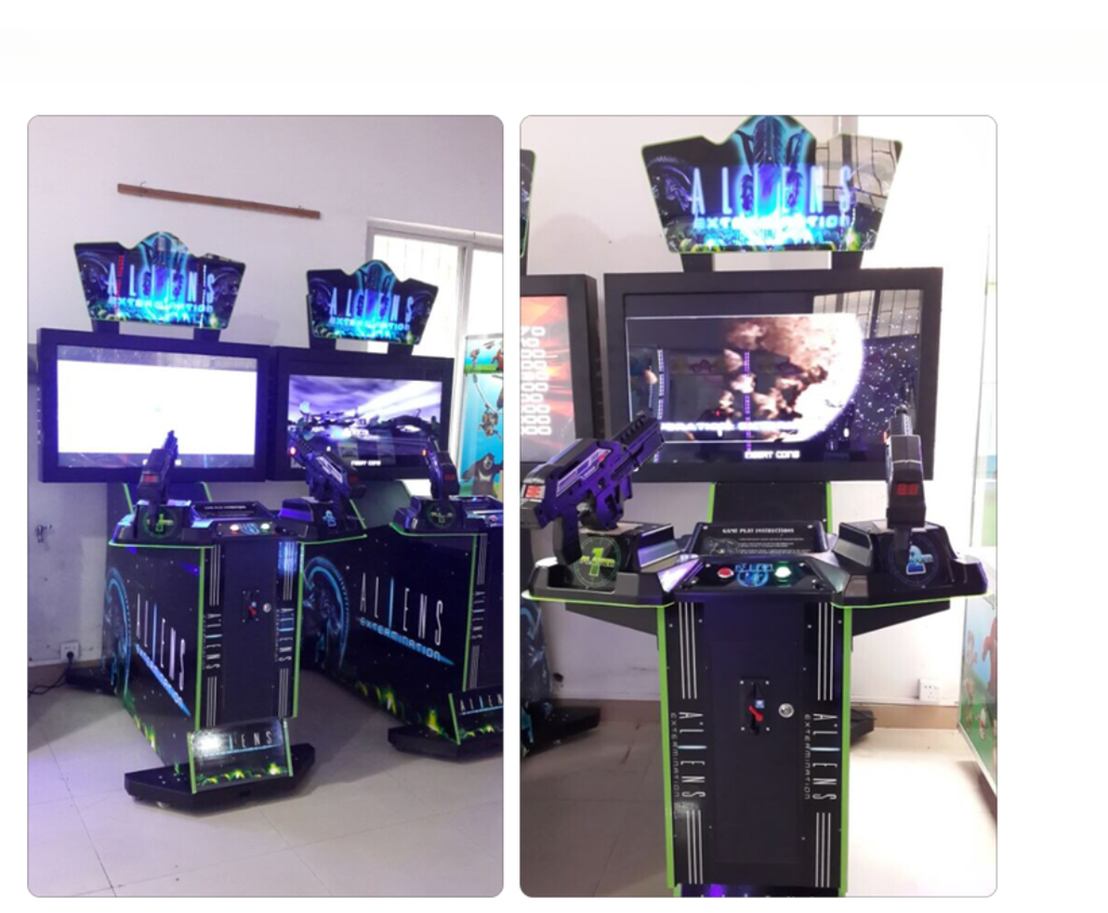 Customized 42LCD Alien Arcade Shooting Game Machine Aliens Extermination Arcade Machine