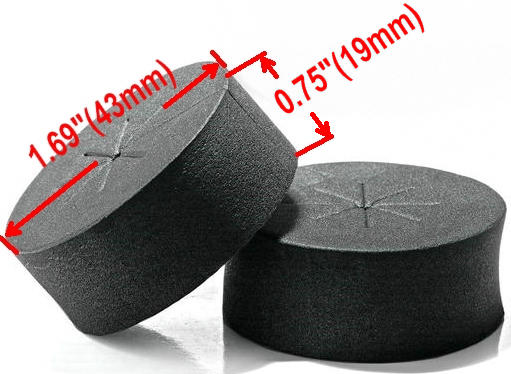 43x19mm Cloning Collar Foam Multi Color For Hydroponic System Net Pots