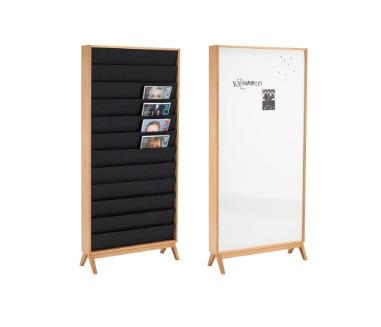 Sturdy magazine display shelf holder / free standing magazine rack Multi