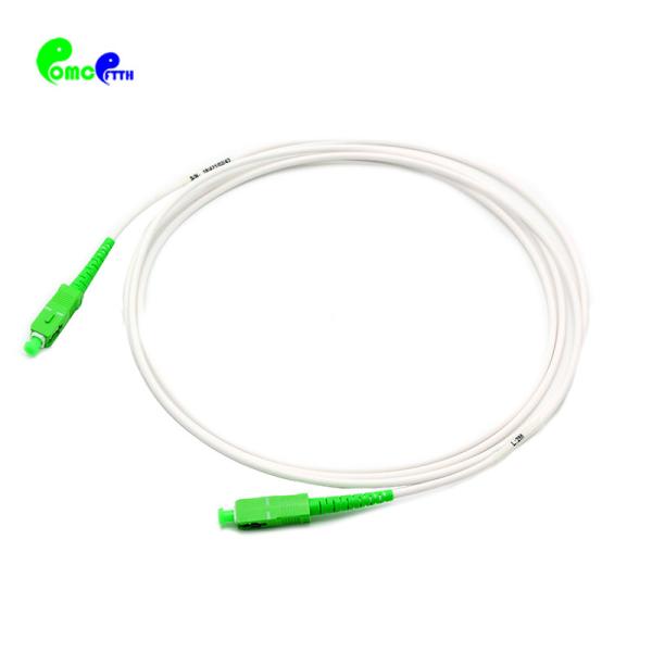 Simplex 2-25m Fiber Optic Patch Cables G657B3 SC APC - SC APC 9 / 125μm