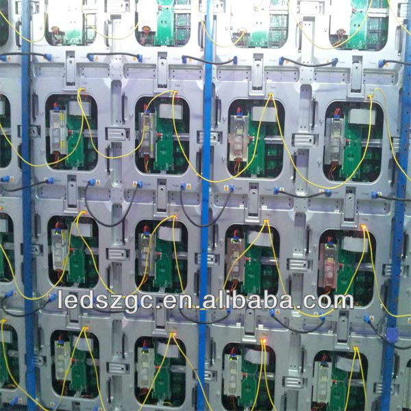 2015 new design die-casting p6 led display
