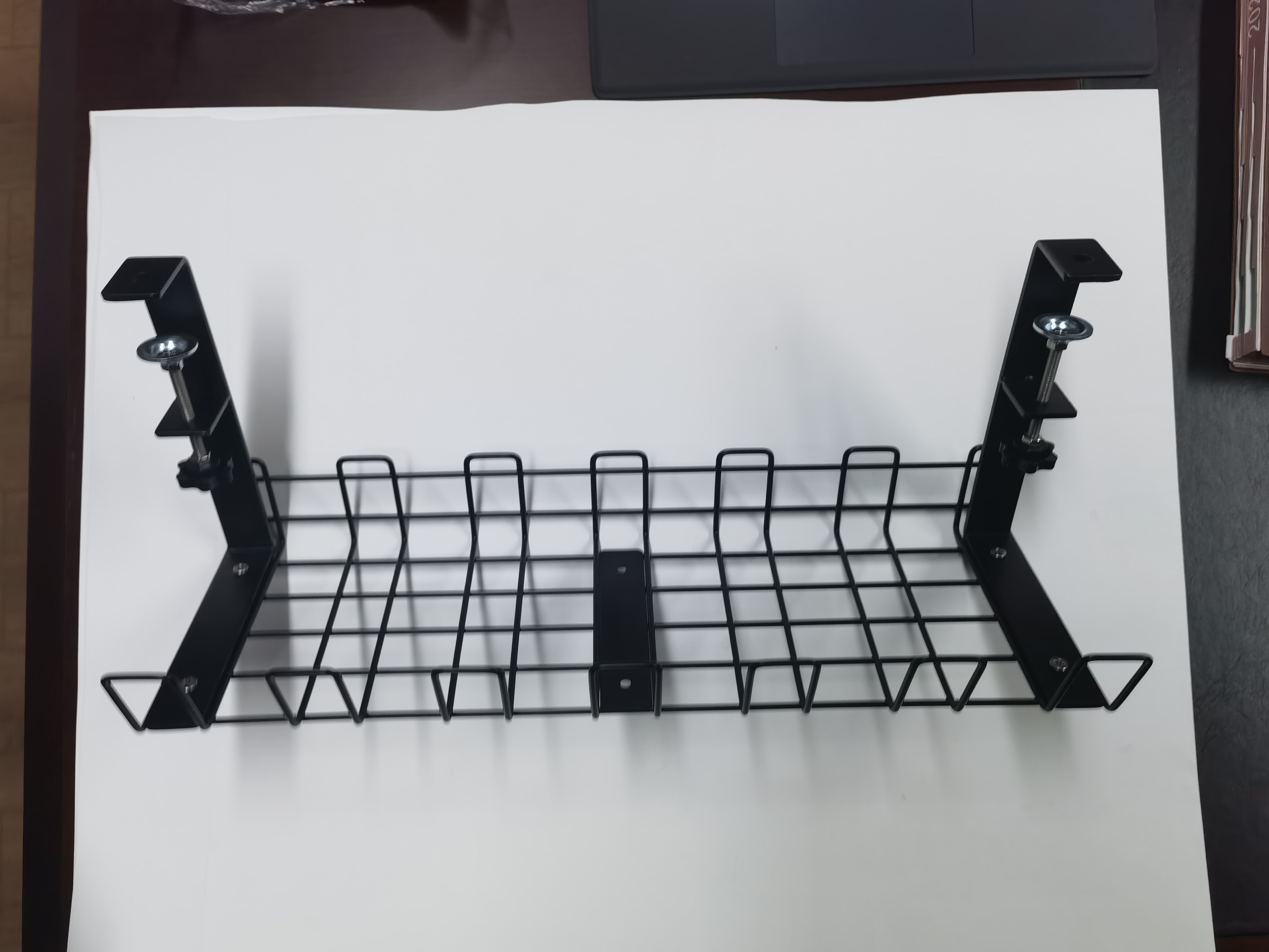 Wire Management Tray for Under Desk Cable Organizer Fabric Type Cable Management Tray