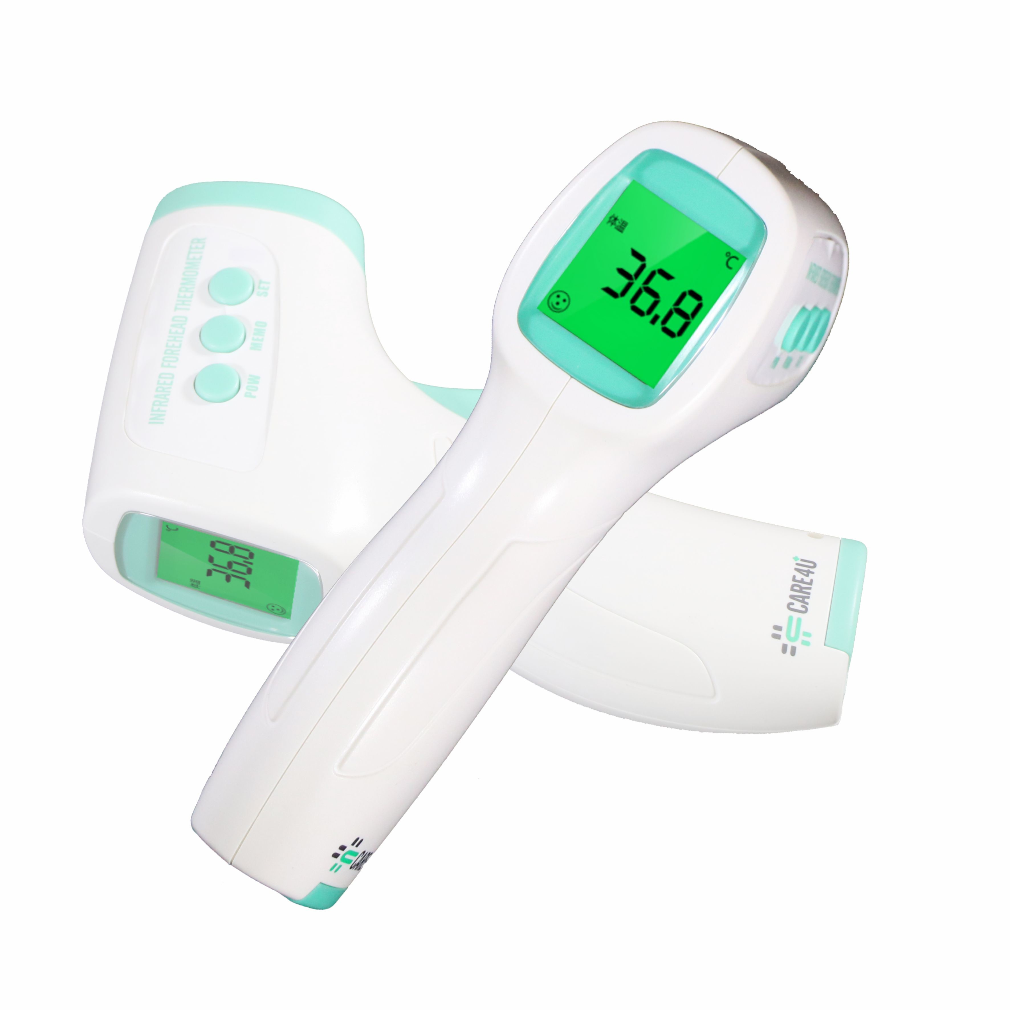0.1F degree Medical Electronic Forehead Infrared Thermometer LED backlight