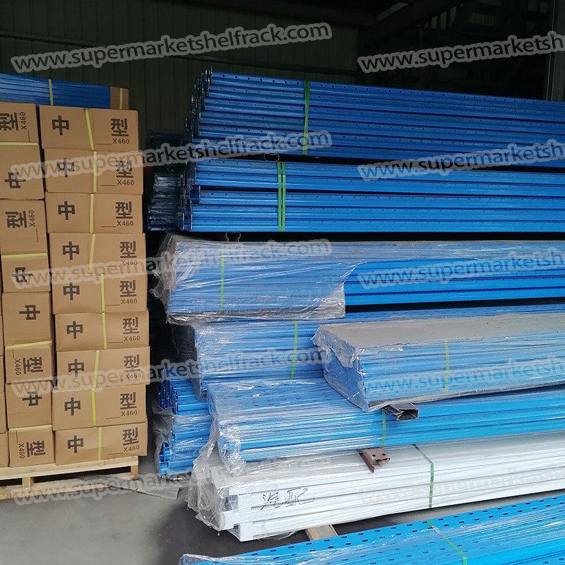 Q235 Steel Metal Warehouse Storage Racking Customize Large Weight