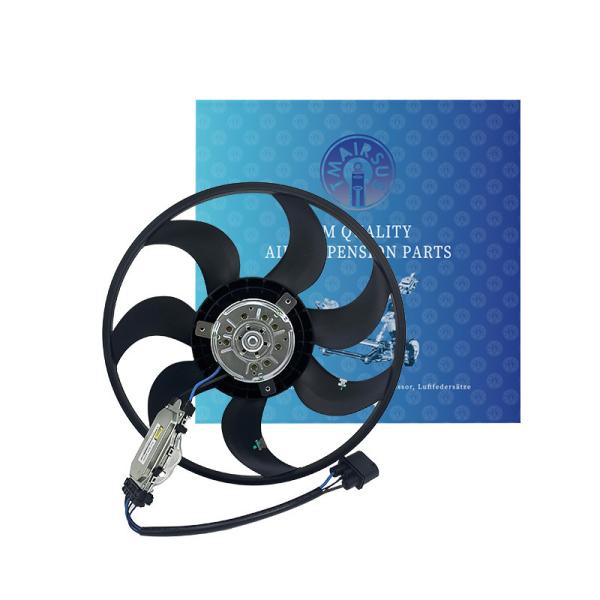 Efficiency Rubber Steel Aluminum Cooling Fan Assembly / For Volkswagen Touareg