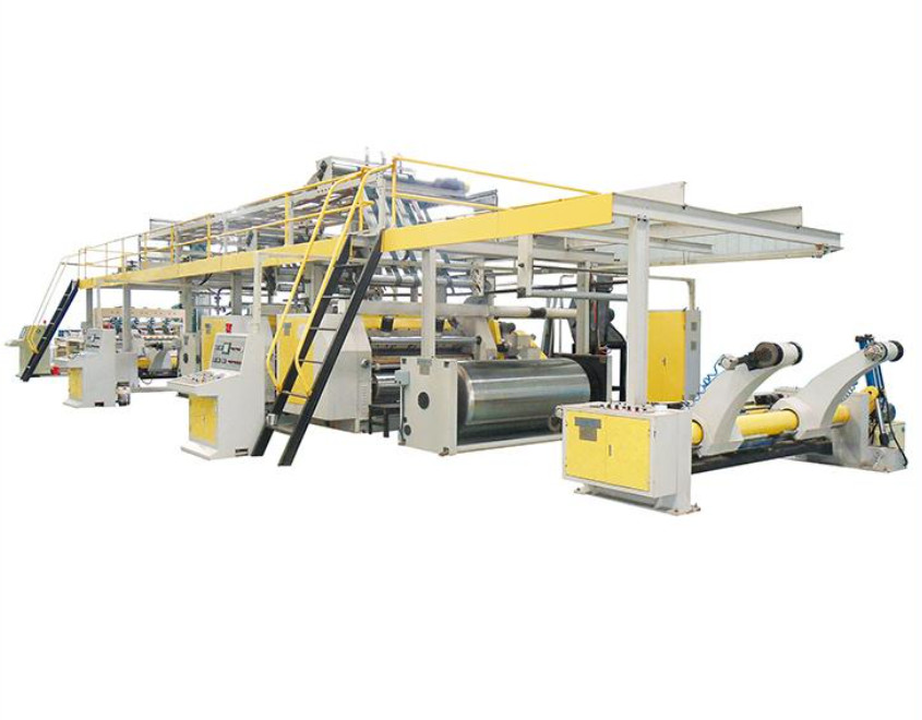 Single Facer Corrugated Cardboard Making Machine Long Working Area
