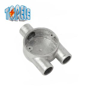Malleable Iron Electrical Junction Box Galvanized 20mm 25mm