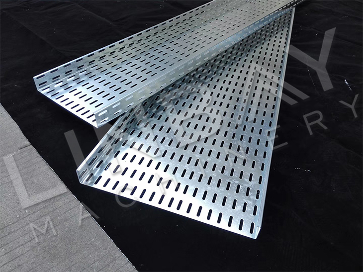 High Speed Full Automatic Chain Drive Perforated Cable Tray Roll Forming Machine