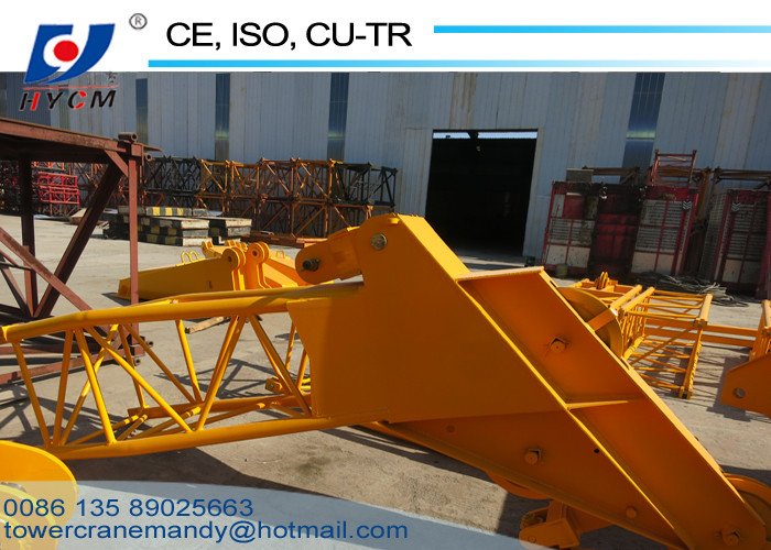 24m Arm Length Roof Crane 6ton WD60 No Mast Crane 150m Max. Lifting Height Schneider Dismantle Tower Crane