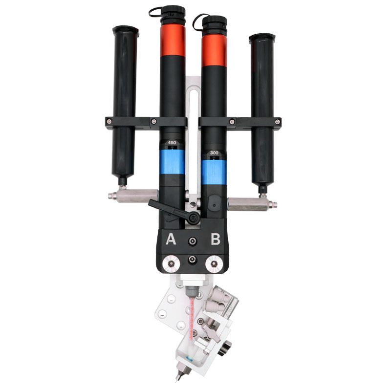 Dispensing Valve for Dual Tube Screw Valve with Lack of Glue Alarm Function