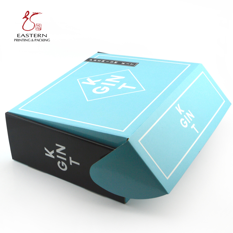 E Flute Tuck Top Corrugated Packaging Box Recyclable Embossing