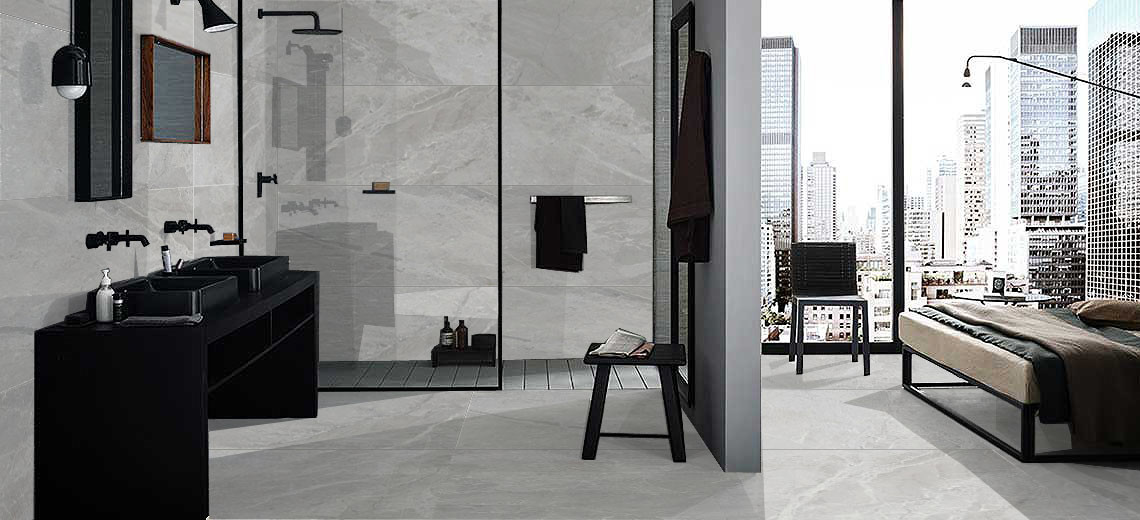 12mm Thickness Marble Look Porcelain Tile / Marble Like Ceramic Tile